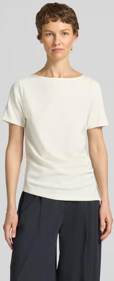 MY ESSENTIAL WARDROBE Dames Tops & T-shirts Mwhelle Assymetric Tee Gebroken Wit - Foto 8