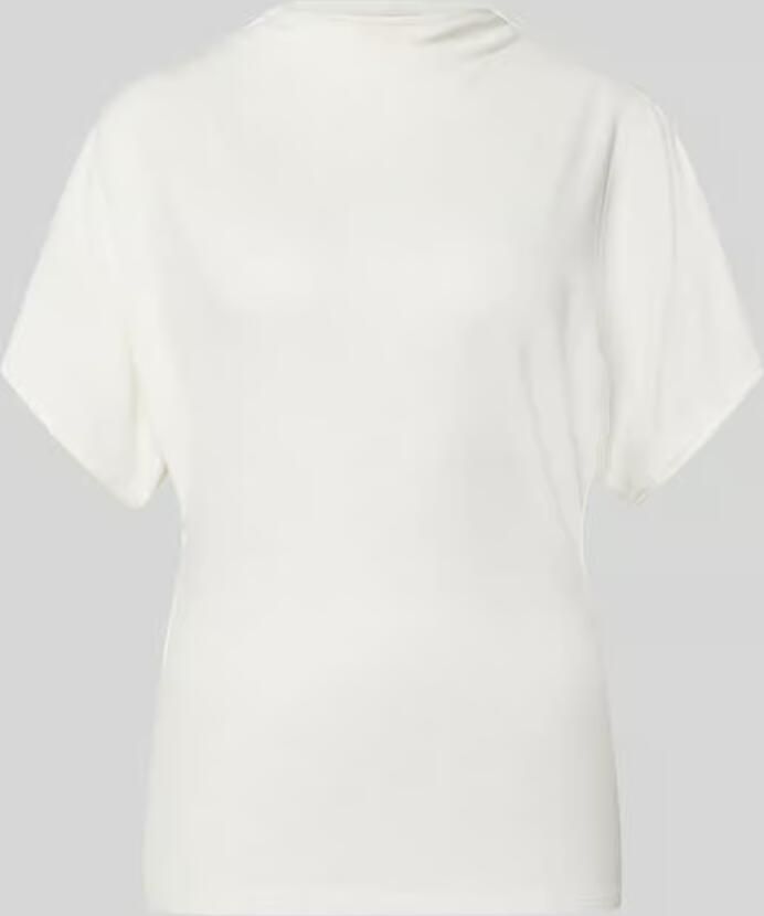 My Essential Wardrobe T-shirt met korte opstaande kraag model 'Nupti' - Foto 2