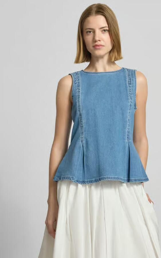 My Essential Wardrobe Top met boothals model 'Lara' - Foto 3