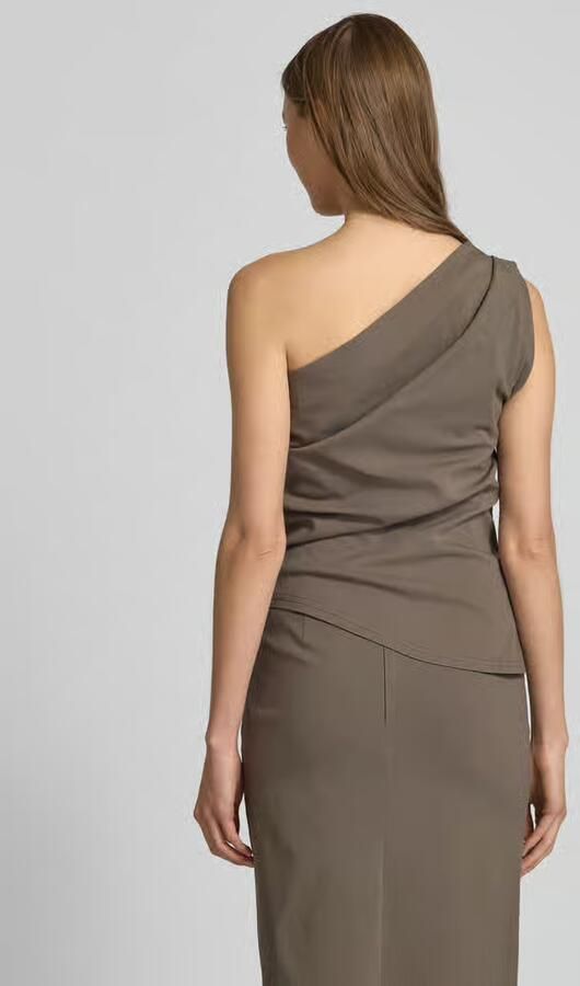 My Essential Wardrobe Top met plooien opzij model 'Sora' - Foto 2