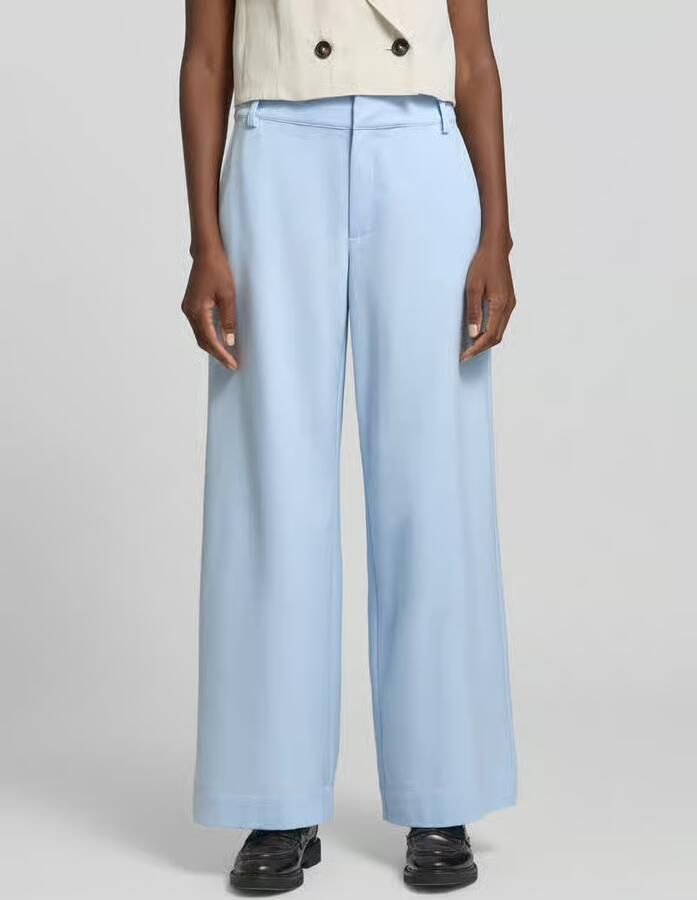 My Essential Wardrobe Wide leg broek met viscose model 'Hace' - Foto 3
