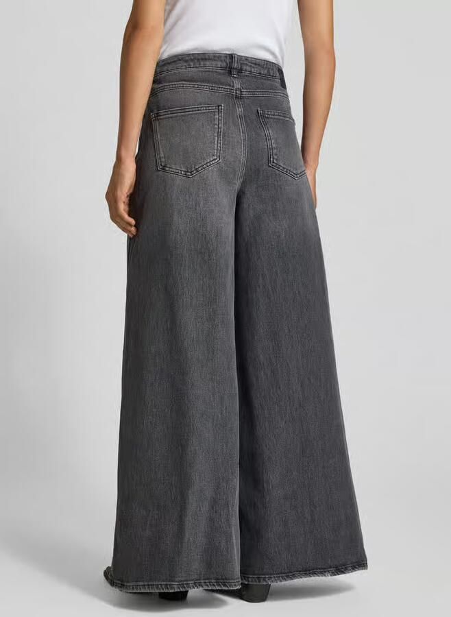 My Essential Wardrobe Wide leg jeans met 5-pocketmodel model 'Dicte'