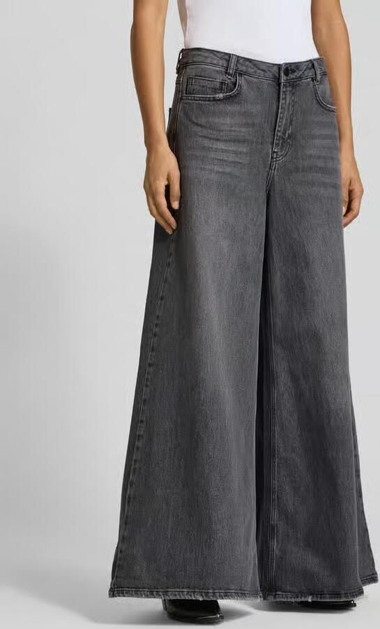 My Essential Wardrobe Wide leg jeans met 5-pocketmodel model 'Dicte' - Foto 2