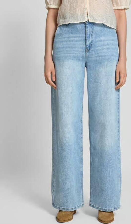 My Essential Wardrobe Wide leg jeans met steekzakken model 'Tusa' - Foto 3