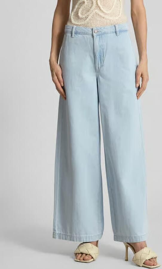 My Essential Wardrobe Wide leg jeans met steekzakken model 'Winnie' - Foto 2