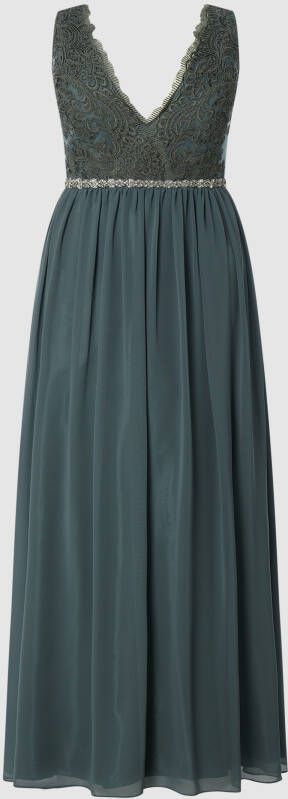 My Mascara Curves PLUS SIZE avondjurk van tule en chiffon