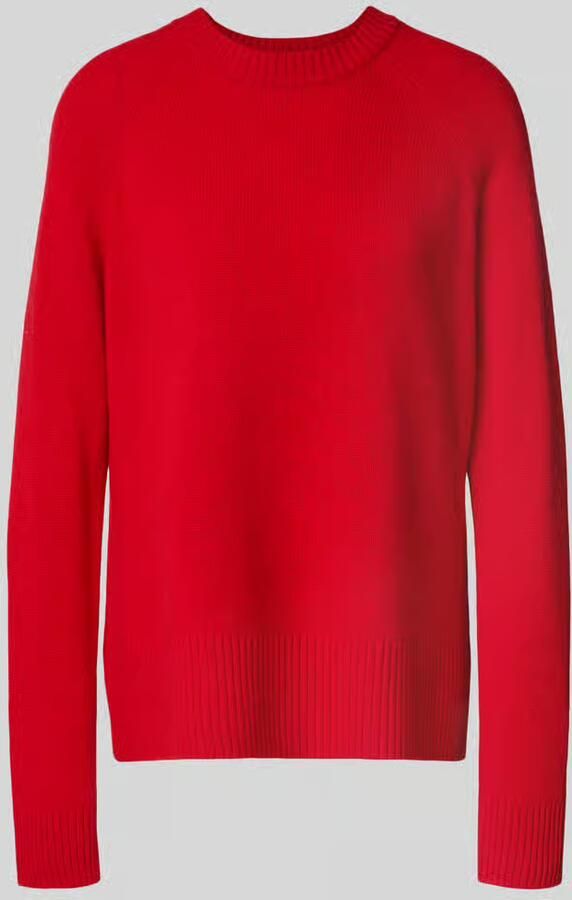 MYON Loose fit pullover van puur kasjmier in tricotlook