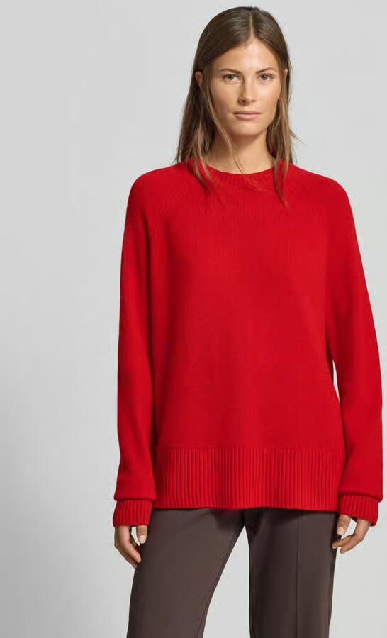 MYON Loose fit pullover van puur kasjmier in tricotlook - Foto 2