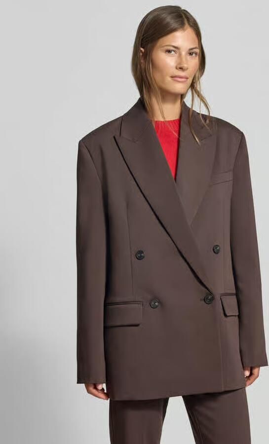 MYON oversized blazer met viscose - Foto 2