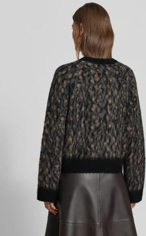 MYON relaxed fit pullover met alpaca-aandeel in tricotlook - Foto 3