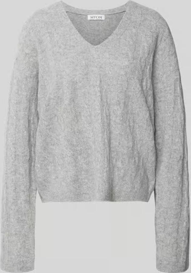 MYON relaxed fit pullover van puur katoen