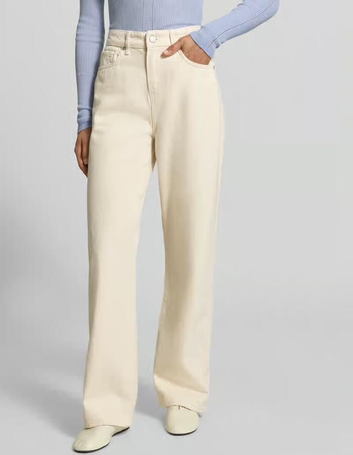 MYON straight fit jeans van puur katoen - Foto 2