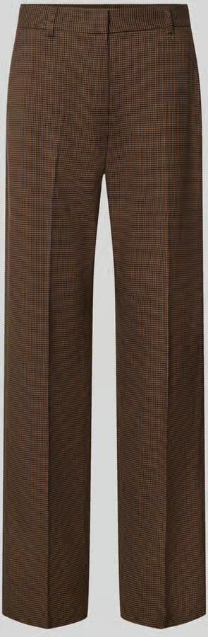 MYON straight fit pantalon met viscose