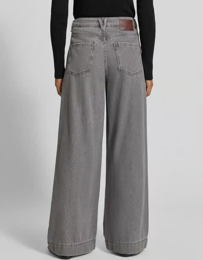 MYON Wide fit Jeans met plooien - Foto 2