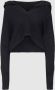 NA-KD Korte gebreide pullover met platte kraag - Thumbnail 1