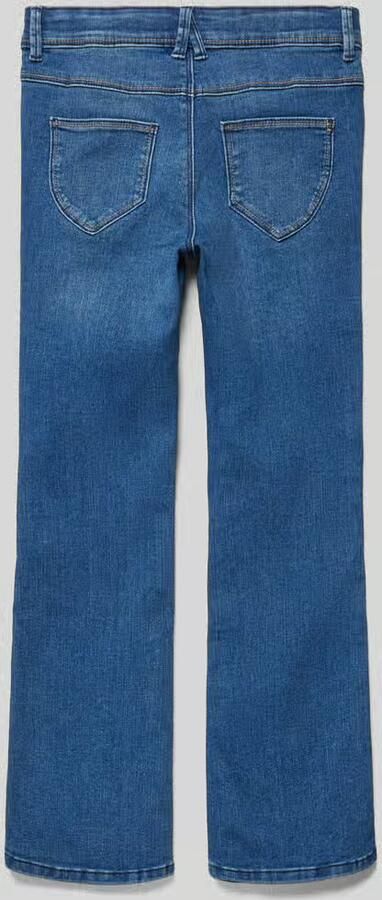 Name it KIDS bootcut fit jeans NKFPOLLY black denim Blauw Meisjes Stretchdenim 164 - Foto 3