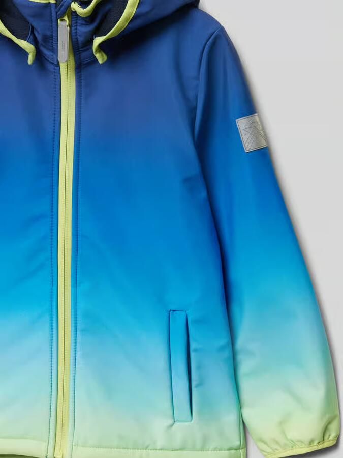 Name It Outdoorjack NMMMALTA05 SOFTSHELL JACKET DIPDYE FO - Foto 1