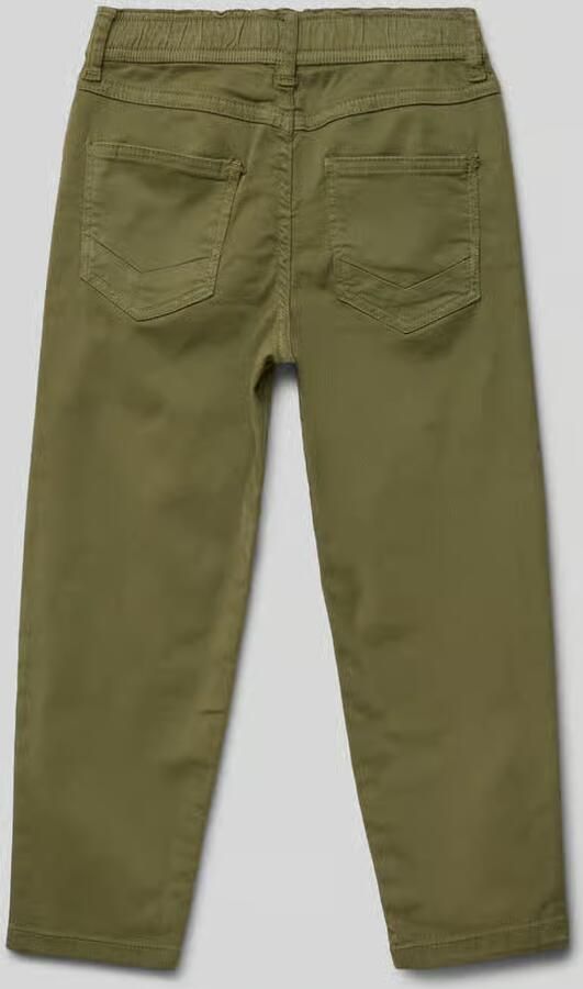 Name it Tapered fit broek in 5-pocketmodel model 'SILAS'