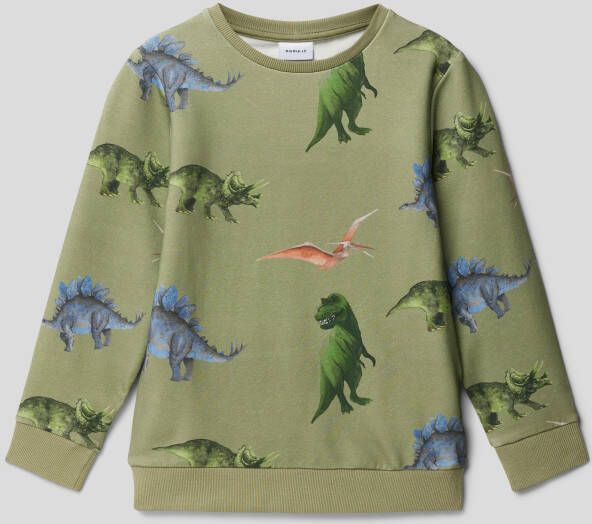 Name it Sweatshirt met all-over motief