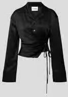 Nanushka Blouse met vetersluiting