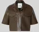 Nanushka Korte blouse met borstzakken