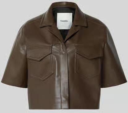 Nanushka Korte blouse met borstzakken - Foto 2