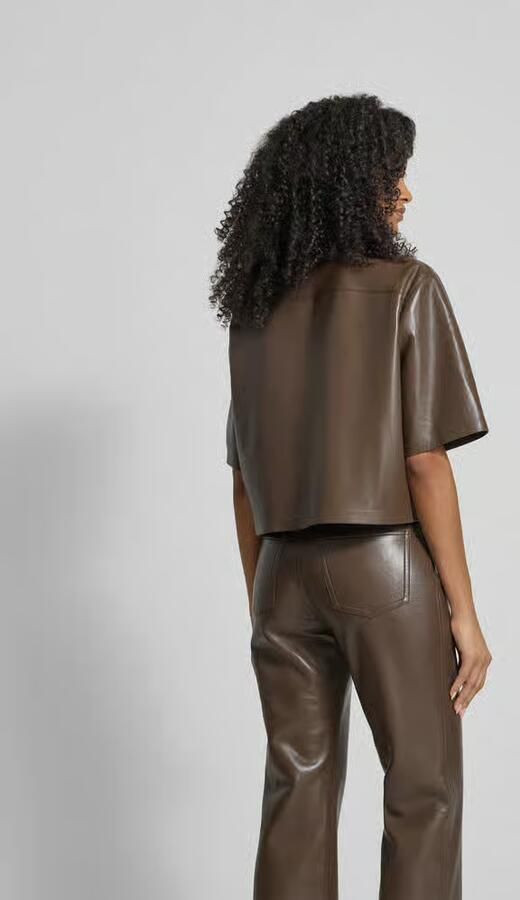 Nanushka Korte blouse met borstzakken - Foto 3
