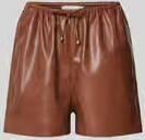 Nanushka Korte broek in leerlook