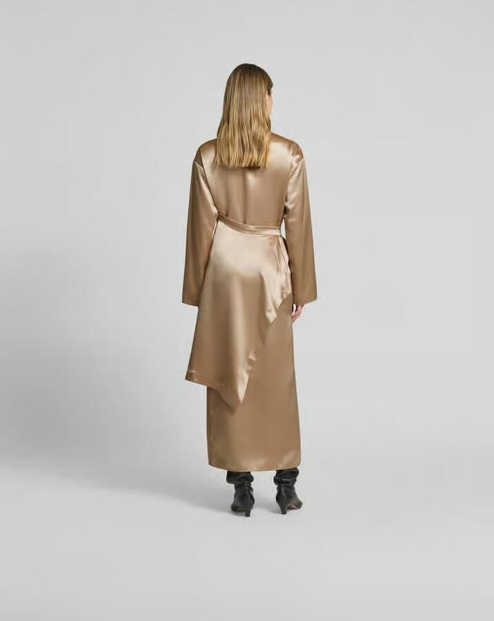 Nanushka Maxi-jurk in wikkellook - Foto 2