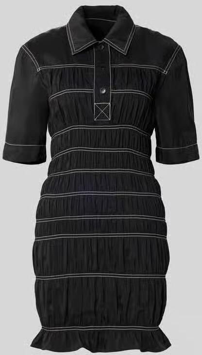 Nanushka Mini-jurk met korte knoopsluiting - Foto 2