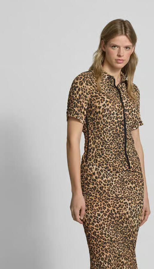 Nanushka Overhemdblouse met blinde knoopsluiting - Foto 2