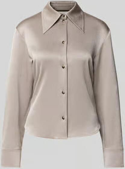 Nanushka Overhemdblouse met puntkraag - Foto 2