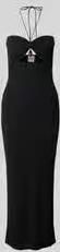 Nanushka Slim Fit midi-jurk met siersteentje-detail
