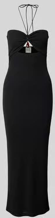 Nanushka slim fit midi-jurk met siersteentje-detail - Foto 2