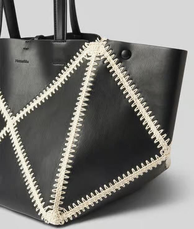 Nanushka Tote bag met labeldetail