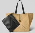 Nanushka Tote tas in vlechtlook