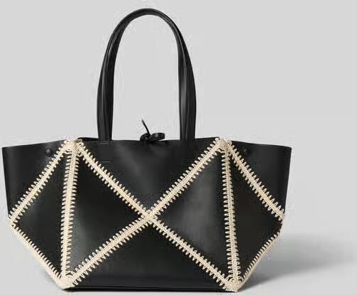 Nanushka Tote tas met gevlochten detail - Foto 3