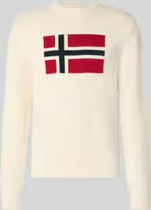Napapijri Gebreide pullover van pure katoen model 'MURA'