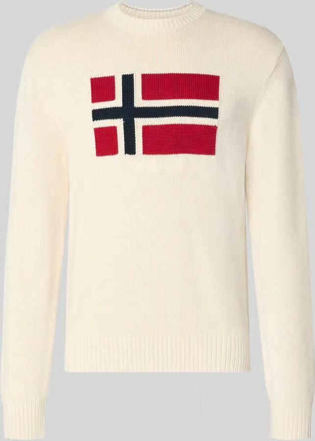 Napapijri Gebreide pullover van pure katoen model 'MURA' - Foto 2