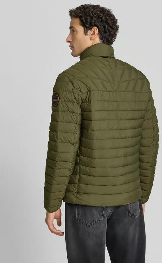 Napapijri Gewatteerd jack met labelpatch model 'LAPAZ' - Foto 3