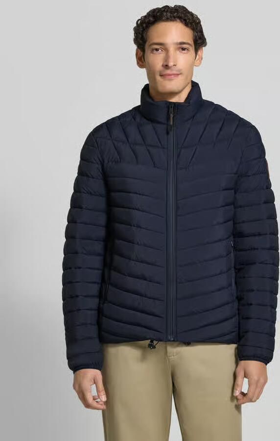 Napapijri Gewatteerd jack met labelpatch model 'LAPAZ' - Foto 3