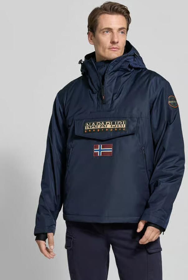 Napapijri Capuchon sweaters Rainforest Next Jas Donkerblauw - Foto 8