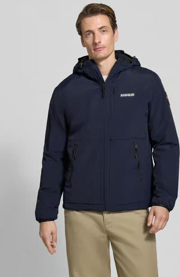 Napapijri Jack met labelprint model 'TUNDRA' - Foto 3