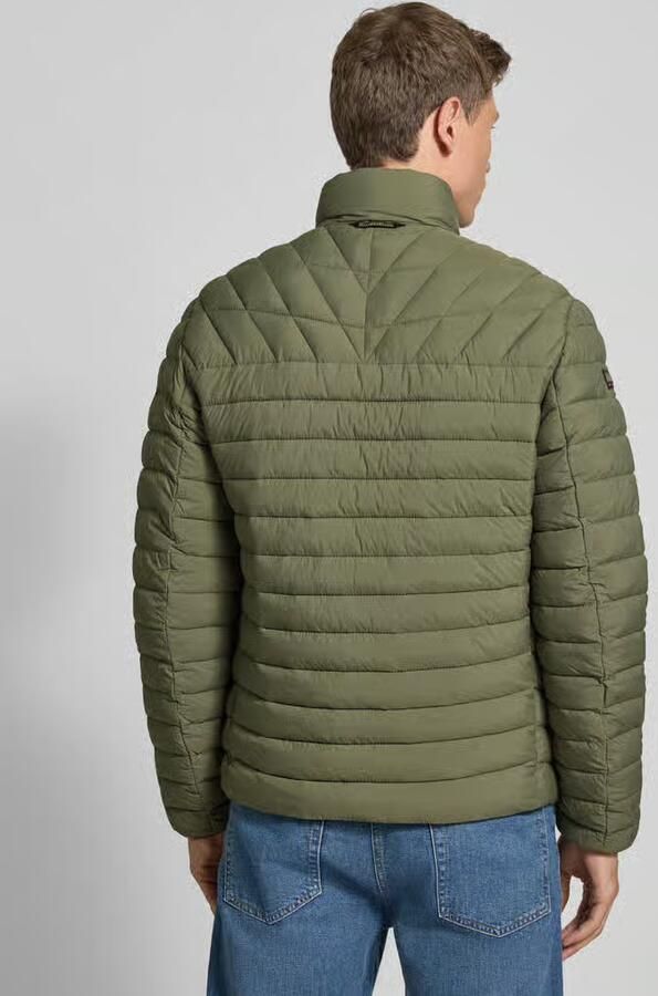 Napapijri Regular fit gewatteerd jack met gevoerde opstaande kraag model 'Lapaz'