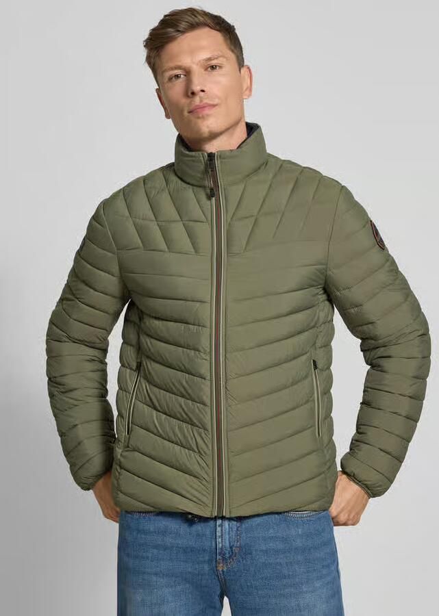 Napapijri Regular fit gewatteerd jack met gevoerde opstaande kraag model 'Lapaz' - Foto 2