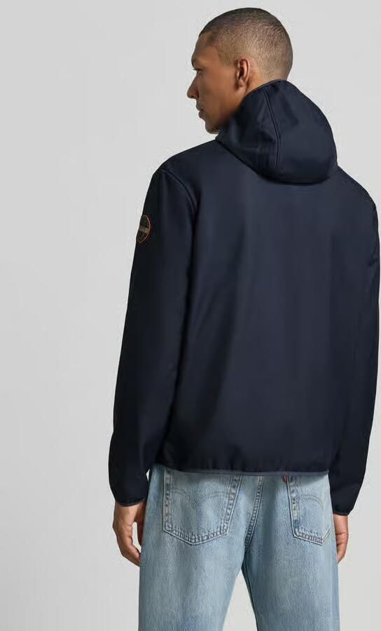 Napapijri Jack met capuchon en ritszakken model 'BIOIS'