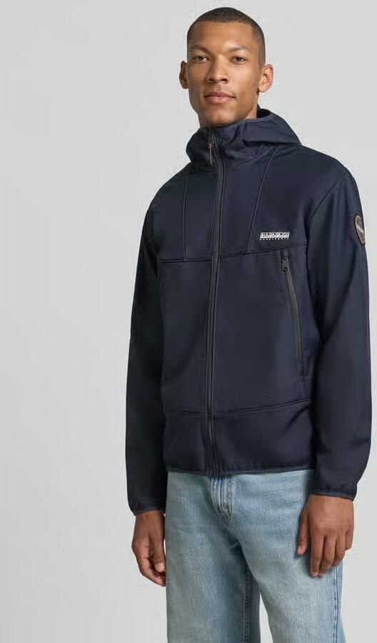 Napapijri Jack met capuchon en ritszakken model 'BIOIS' - Foto 2