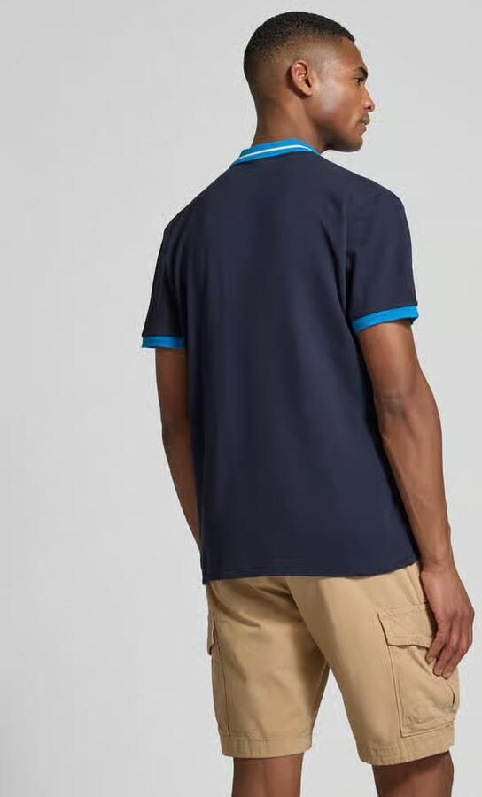 Napapijri Regular fit poloshirt met labelstitching model 'E-MURLO' - Foto 3