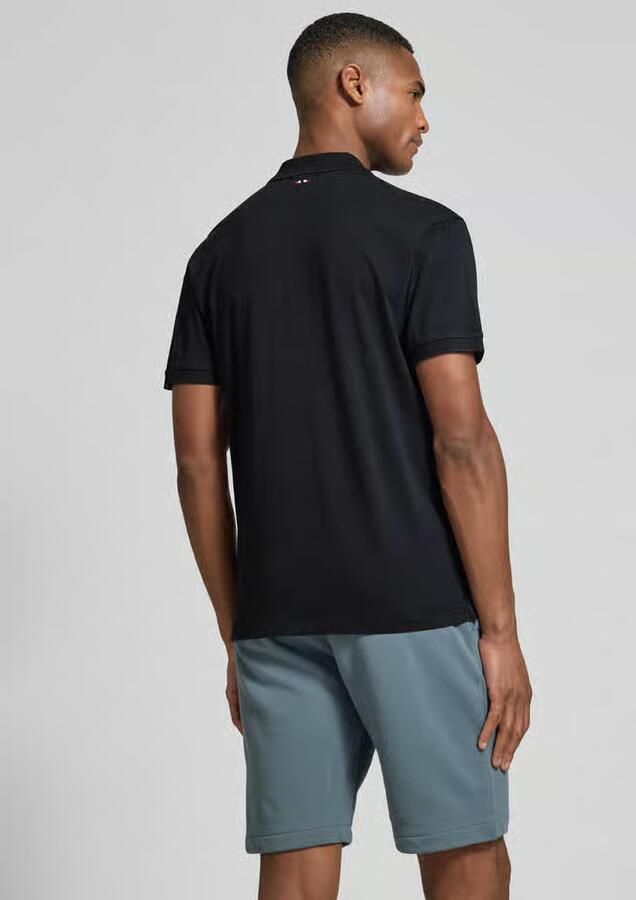 Napapijri Regular fit poloshirt met labelstitching model 'elbas'