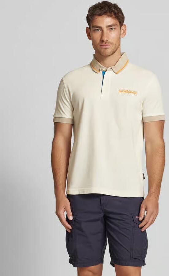 Napapijri Polo Shirt Korte Mouw E- ZERI NP0A4ID4 - Foto 2
